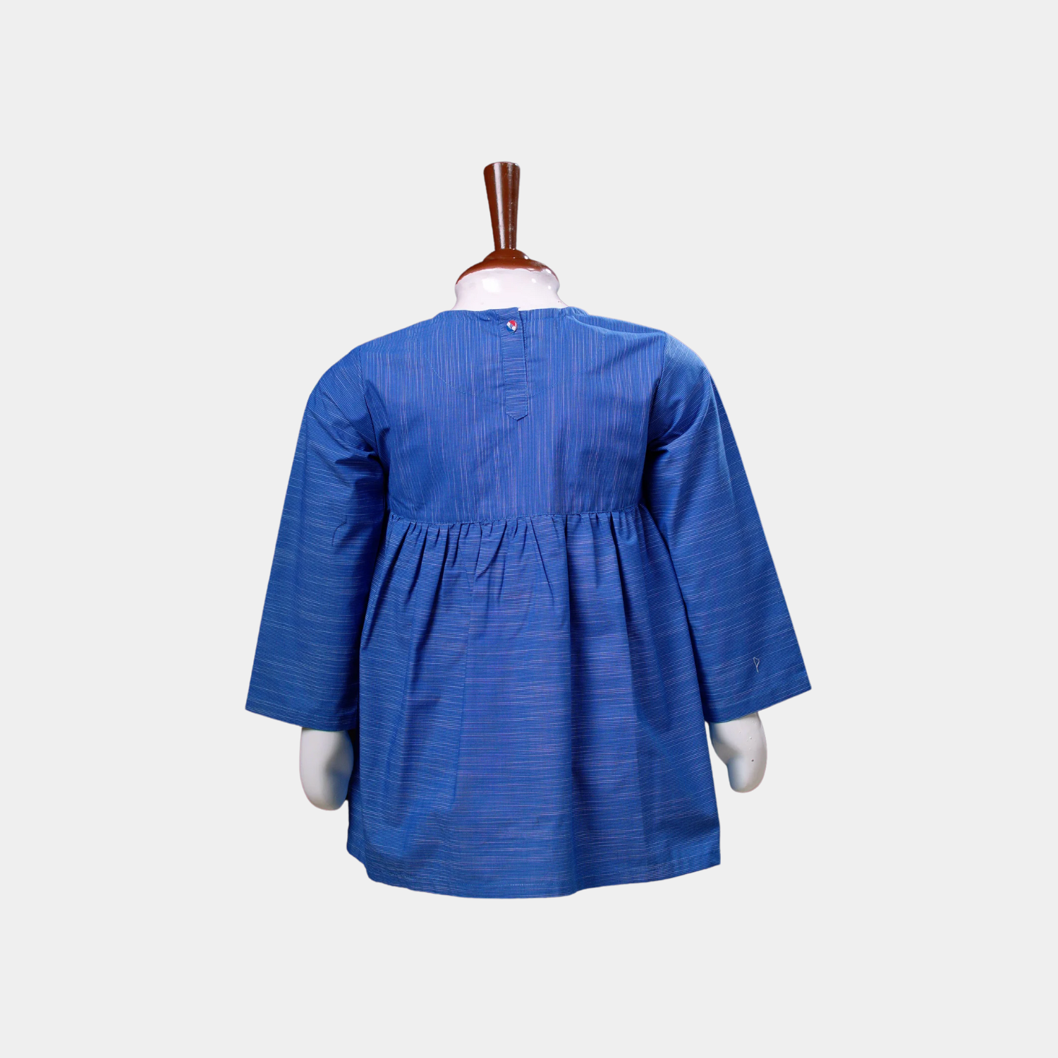Royal Blue Frock Embroidered| Ages 2-7 Years